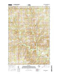 Little Chicago Wisconsin Current topographic map, 1:24000 scale, 7.5 X 7.5 Minute, Year 2015