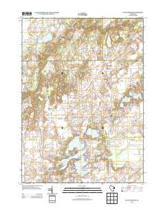 Little Prairie Wisconsin Historical topographic map, 1:24000 scale, 7.5 X 7.5 Minute, Year 2013