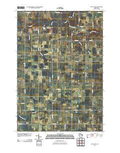 Little Rose Wisconsin Historical topographic map, 1:24000 scale, 7.5 X 7.5 Minute, Year 2010