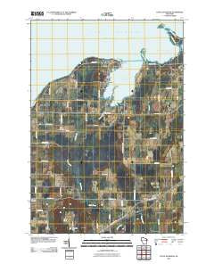 Little Sturgeon Wisconsin Historical topographic map, 1:24000 scale, 7.5 X 7.5 Minute, Year 2010