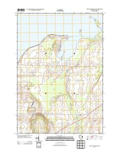 Little Sturgeon Wisconsin Historical topographic map, 1:24000 scale, 7.5 X 7.5 Minute, Year 2013