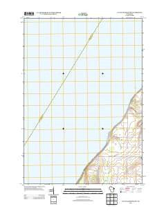 Little Sturgeon SW Wisconsin Historical topographic map, 1:24000 scale, 7.5 X 7.5 Minute, Year 2013