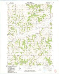 Loganville Wisconsin Historical topographic map, 1:24000 scale, 7.5 X 7.5 Minute, Year 1983