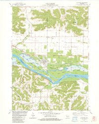Lone Rock Wisconsin Historical topographic map, 1:24000 scale, 7.5 X 7.5 Minute, Year 1983