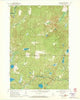 Long Lake NE Wisconsin Historical topographic map, 1:24000 scale, 7.5 X 7.5 Minute, Year 1970