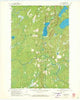 Long Lake Wisconsin Historical topographic map, 1:24000 scale, 7.5 X 7.5 Minute, Year 1970