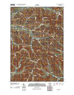 Lookout Wisconsin Historical topographic map, 1:24000 scale, 7.5 X 7.5 Minute, Year 2010