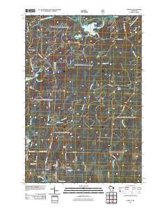 Loretta Wisconsin Historical topographic map, 1:24000 scale, 7.5 X 7.5 Minute, Year 2011