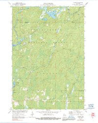Loretta Wisconsin Historical topographic map, 1:24000 scale, 7.5 X 7.5 Minute, Year 1971