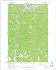 Loretta Wisconsin Historical topographic map, 1:24000 scale, 7.5 X 7.5 Minute, Year 1971