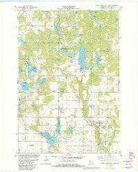 Lower Vermillion Lake Wisconsin Historical topographic map, 1:24000 scale, 7.5 X 7.5 Minute, Year 1982