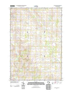 Loyal East Wisconsin Historical topographic map, 1:24000 scale, 7.5 X 7.5 Minute, Year 2013