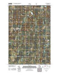 Lublin Wisconsin Historical topographic map, 1:24000 scale, 7.5 X 7.5 Minute, Year 2011