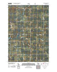 Lublin SE Wisconsin Historical topographic map, 1:24000 scale, 7.5 X 7.5 Minute, Year 2011