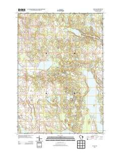 Luck Wisconsin Historical topographic map, 1:24000 scale, 7.5 X 7.5 Minute, Year 2013