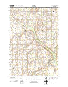 Luxemburg Wisconsin Historical topographic map, 1:24000 scale, 7.5 X 7.5 Minute, Year 2013
