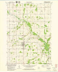 Luxemburg Wisconsin Historical topographic map, 1:24000 scale, 7.5 X 7.5 Minute, Year 1978