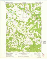 Lyndon Station Wisconsin Historical topographic map, 1:24000 scale, 7.5 X 7.5 Minute, Year 1975