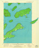 Madeline Island Wisconsin Historical topographic map, 1:62500 scale, 15 X 15 Minute, Year 1964
