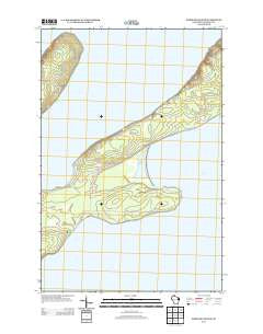 Madeline Island Wisconsin Historical topographic map, 1:24000 scale, 7.5 X 7.5 Minute, Year 2013