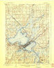 Madison Wisconsin Historical topographic map, 1:62500 scale, 15 X 15 Minute, Year 1906