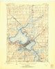 Madison Wisconsin Historical topographic map, 1:62500 scale, 15 X 15 Minute, Year 1904