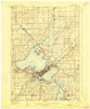 Madison Wisconsin Historical topographic map, 1:62500 scale, 15 X 15 Minute, Year 1906