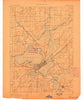 Madison Wisconsin Historical topographic map, 1:62500 scale, 15 X 15 Minute, Year 1892