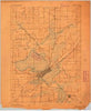 Madison Wisconsin Historical topographic map, 1:62500 scale, 15 X 15 Minute, Year 1892