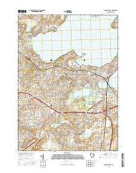 Madison West Wisconsin Current topographic map, 1:24000 scale, 7.5 X 7.5 Minute, Year 2016