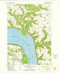 Maiden Rock Wisconsin Historical topographic map, 1:24000 scale, 7.5 X 7.5 Minute, Year 1974
