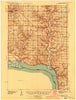 Maiden Rock Wisconsin Historical topographic map, 1:62500 scale, 15 X 15 Minute, Year 1940