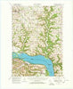 Maiden Rock Wisconsin Historical topographic map, 1:62500 scale, 15 X 15 Minute, Year 1950