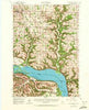 Maiden Rock Wisconsin Historical topographic map, 1:62500 scale, 15 X 15 Minute, Year 1950