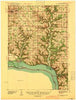 Maiden Rock Wisconsin Historical topographic map, 1:62500 scale, 15 X 15 Minute, Year 1940