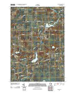 Manawa Wisconsin Historical topographic map, 1:24000 scale, 7.5 X 7.5 Minute, Year 2010