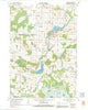 Manawa Wisconsin Historical topographic map, 1:24000 scale, 7.5 X 7.5 Minute, Year 1969