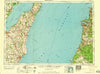 Manitowoc Wisconsin Historical topographic map, 1:250000 scale, 1 X 2 Degree, Year 1958