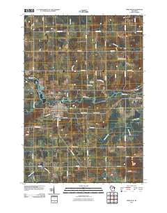 Marathon Wisconsin Historical topographic map, 1:24000 scale, 7.5 X 7.5 Minute, Year 2010