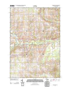 Marathon Wisconsin Historical topographic map, 1:24000 scale, 7.5 X 7.5 Minute, Year 2013
