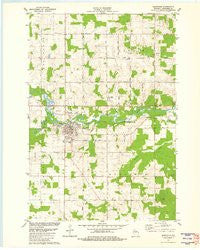 Marathon Wisconsin Historical topographic map, 1:24000 scale, 7.5 X 7.5 Minute, Year 1981