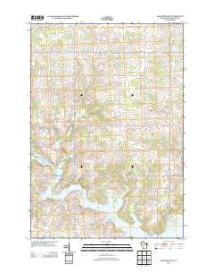 Marathon SW Wisconsin Historical topographic map, 1:24000 scale, 7.5 X 7.5 Minute, Year 2013
