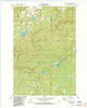 Marengo Lake Wisconsin Historical topographic map, 1:24000 scale, 7.5 X 7.5 Minute, Year 1984