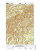 Marengo Lake Wisconsin Current topographic map, 1:24000 scale, 7.5 X 7.5 Minute, Year 2015