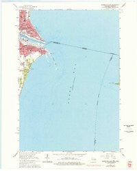 Marinette East Wisconsin Historical topographic map, 1:24000 scale, 7.5 X 7.5 Minute, Year 1963