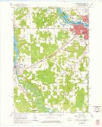 Marinette West Wisconsin Historical topographic map, 1:24000 scale, 7.5 X 7.5 Minute, Year 1963