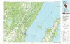Marinette Wisconsin Historical topographic map, 1:100000 scale, 30 X 60 Minute, Year 1981