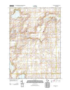 Markesan Wisconsin Historical topographic map, 1:24000 scale, 7.5 X 7.5 Minute, Year 2013