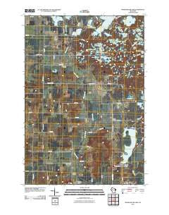 Marsh-Miller Lake Wisconsin Historical topographic map, 1:24000 scale, 7.5 X 7.5 Minute, Year 2010