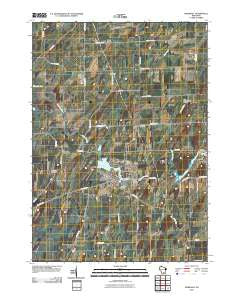 Marshall Wisconsin Historical topographic map, 1:24000 scale, 7.5 X 7.5 Minute, Year 2010
